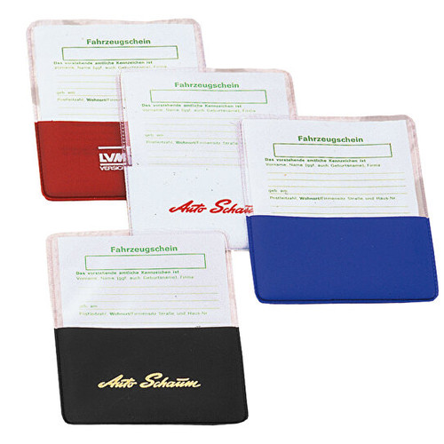 Car licence cover - , made