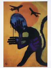 Robert Del Naja 3D "In Bagdhad" 2003 Handsigned&numbered. POW print. (TKG04527)