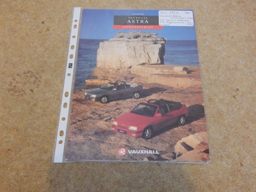 Vauxhall astra convertible - astra, uk