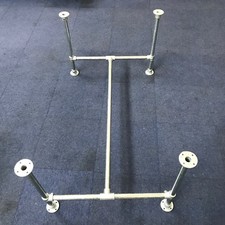 GALVANISED METAL PIPE TABLE