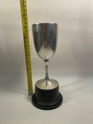 Vintage tennis trophy cup - vintage,