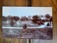 Postcard Rotherham  Cemetery 