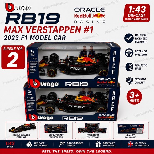 Bburago red bull - bull, rb19