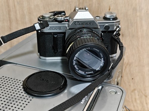 Canon 35mm film camera - canon, ae-1