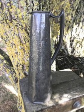 English Hammered Pewter. Tall
