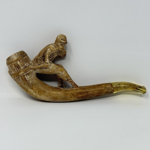 Vintage hand carved meerschaum - vintage,