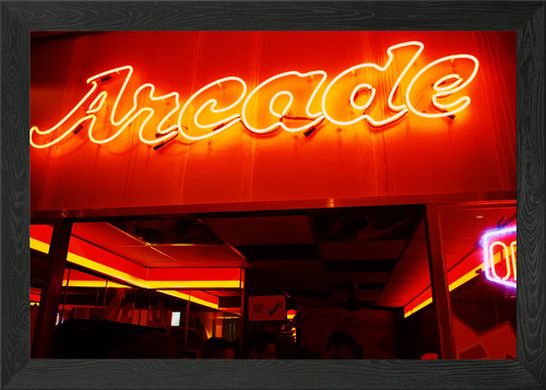 Arcade framed wall - arcade,