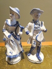 Vintage Taiwan Blue White