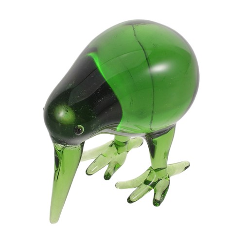 Elegant green crystal bird - crystal,