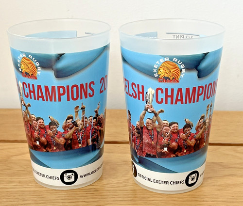 Exeter chiefs rugby half pint - exeter,