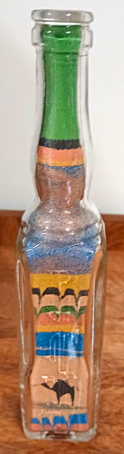 Egyptian decorative bottle - egyptian,