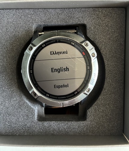 Used garmin fenix pro gps - 6x,