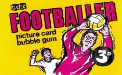 Bubble gum cards football - gum,