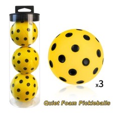 3Pcs Silent Foam Pickleballs