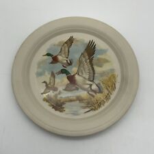 Vintage Hornsea Plate Flying Mallard Ducks Collectors