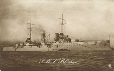 SMS Bluecher WW1 1919 - World