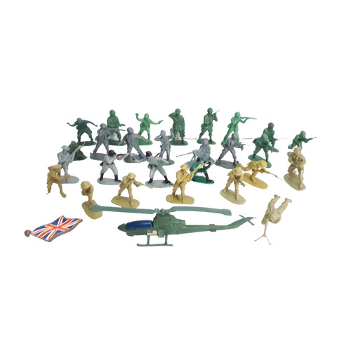 Vintage toy soldiers 30x - vintage,