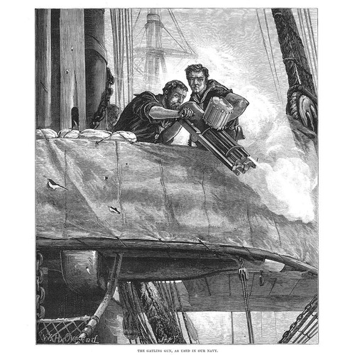 Shipping the gatling gun - shipping,