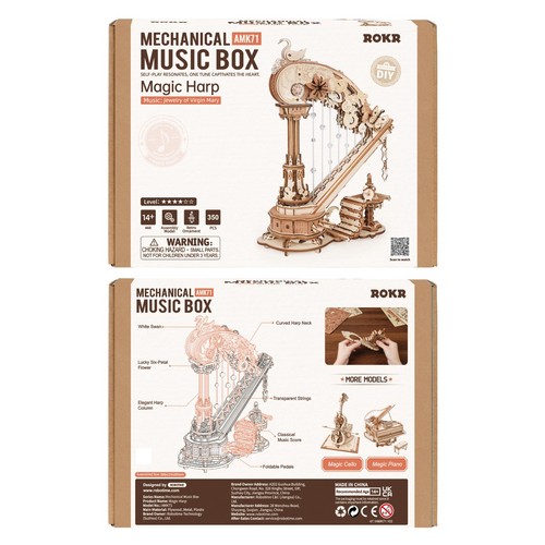 Robotime kit rokr magic - 3d,