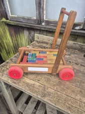 Vintage 1960/70  Wooden Block