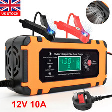 8A Smart Car Battery Fast Charger 12V Charger Automatic Pulse REPAIR AGM/GEL UK