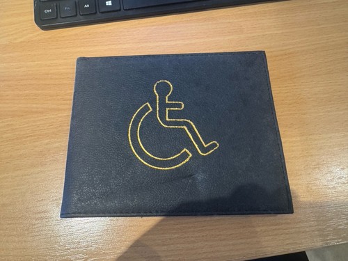 Disabled blue badge holder - disabled,