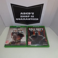 Call of Duty: Cold War + COD BLACK OPS III (Xbox One) 2 game bundle. GOOD DISCS