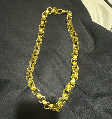 Gold plated 15mm belcher - ,