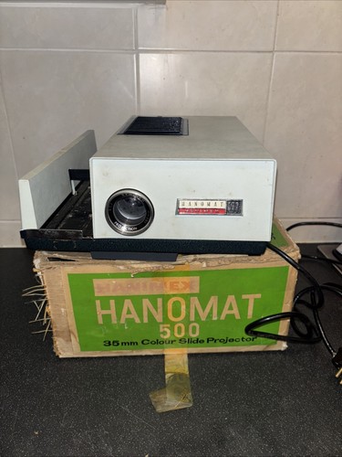 Vintage boxed hanimex - boxed, hanomat