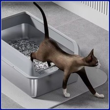 Stainless Steel Cat Litter Box