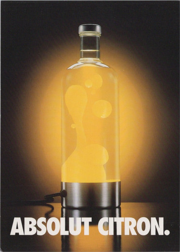 Absolut citron vodka - citron,