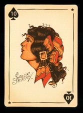 1 x modern playing card Sailor