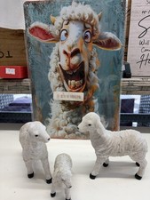 Sheep Figurines Set of 3 +