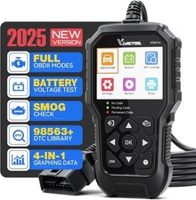 OBD2 Scanner Car Code Reader Reset Live Data I/M Ready VD30 Pro | 40% Off