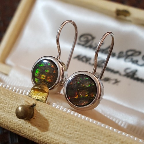 925 sterling silver - silver, earrings
