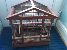 vintage wooden bird cage Prop Shop Display ??