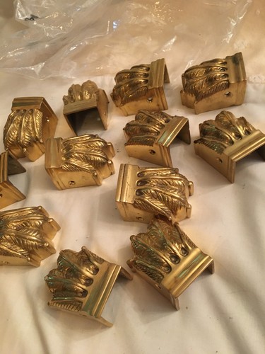 Vintage solid brass - brass, claw