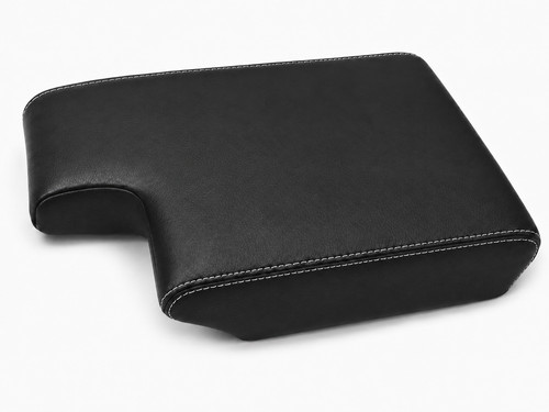 Armrest lid genuine leather - genuine,