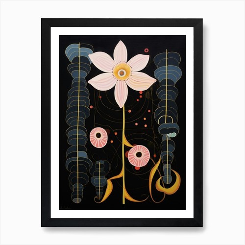 Monkey orchid hilma klint - orchid, 4