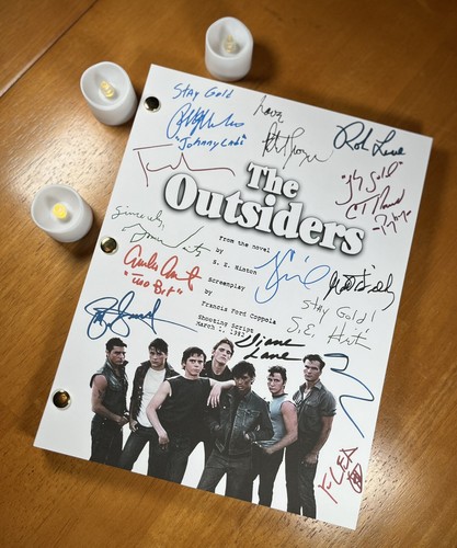 The outsiders movie script - the,