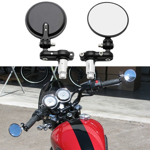Round handle bar - round, end