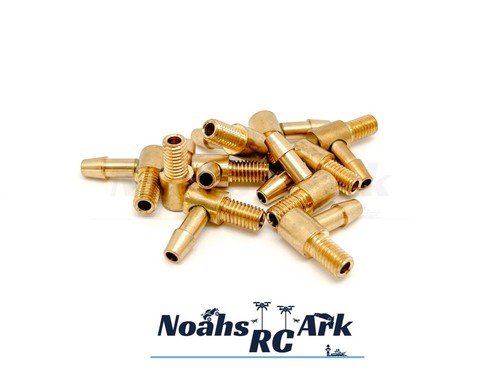 Brass nozzle rc boat - brass,