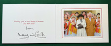 Antique signed christmas card - antique,