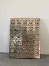 Antique Belgian Chocolate Portraits Mould - Vintage Chocolate Mould