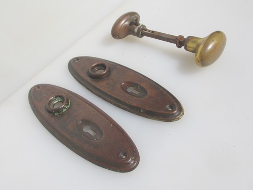 Vintage brass door - vintage,