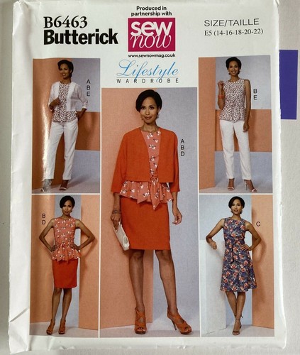 Butterick 6463 shell - butterick, top