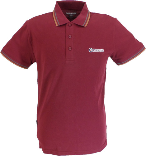 Lambretta burgundy retro - burgundy,