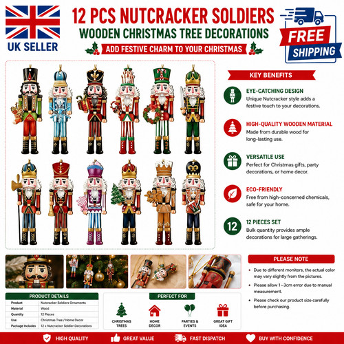 Pcs nutcracker soldiers - pcs,