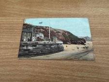 Postcard - Coastguard Station & Sands Whitby Yorkshire England posted 1908