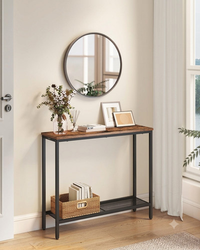 Modern narrow console table - modern,
